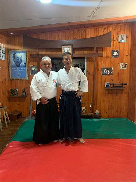 Última visita de Sensei Makoto, 2019