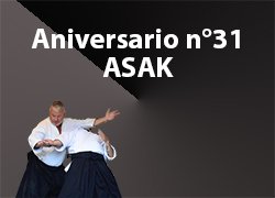 El 11 de noviembre celebraremos el Aniversario n°31 de nuestra Escuela ASAK